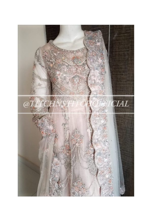 Blush Pink Heavy Bridal TNSB06 - Image 2