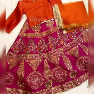 Shocking Pink Lehanga TnSK11