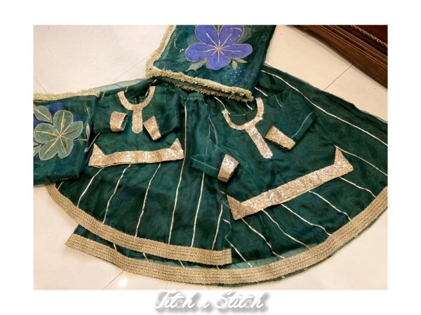Hand Painted Dupatta Suit TNSK20 - Image 3