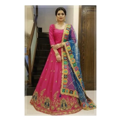Gota Work Lehenga Choli TNSML14