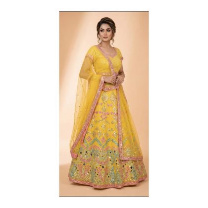 Mirror Work Lehenga Choli  TNSML 01