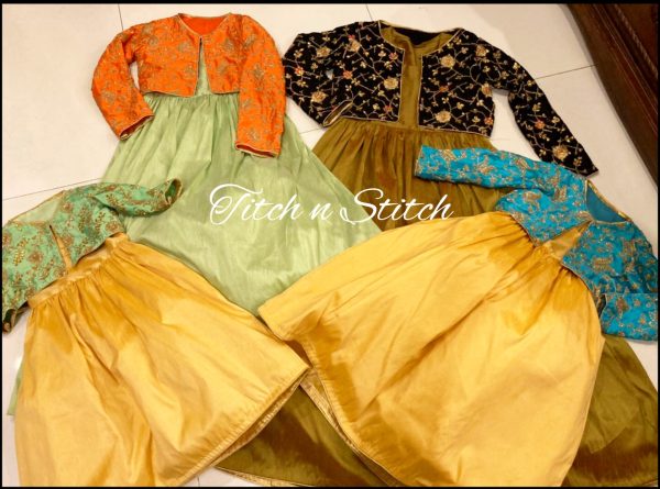 Golden Long Maxi  TNSK27 - Image 2