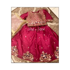 Mirror Work Lehanga Choli TNS47