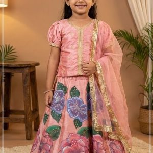 hand-painted lehenga TNSK51