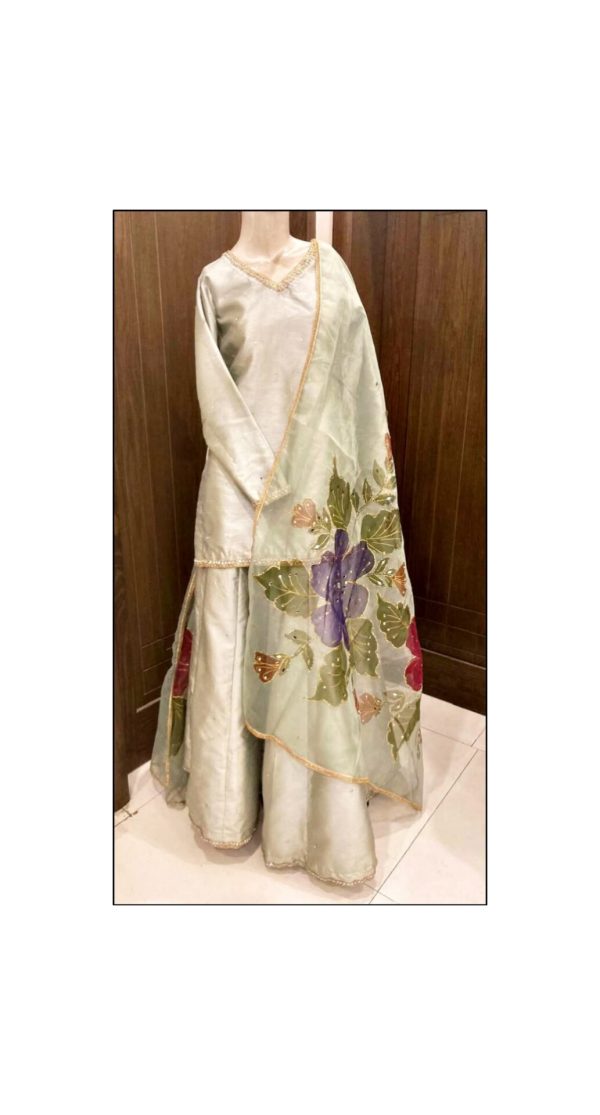 Mint Green Lehenga Choli TNSPR11
