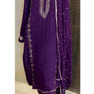 Chiffon Kamdani suit TNSP01
