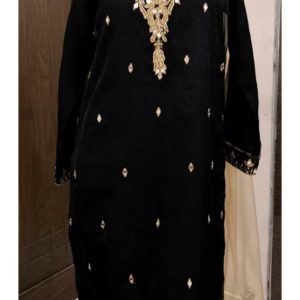Black farshi shalwar suit TNSPR24