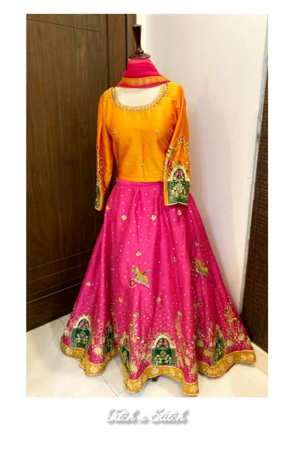 Mehendi Lehenga Choli  TNSML27