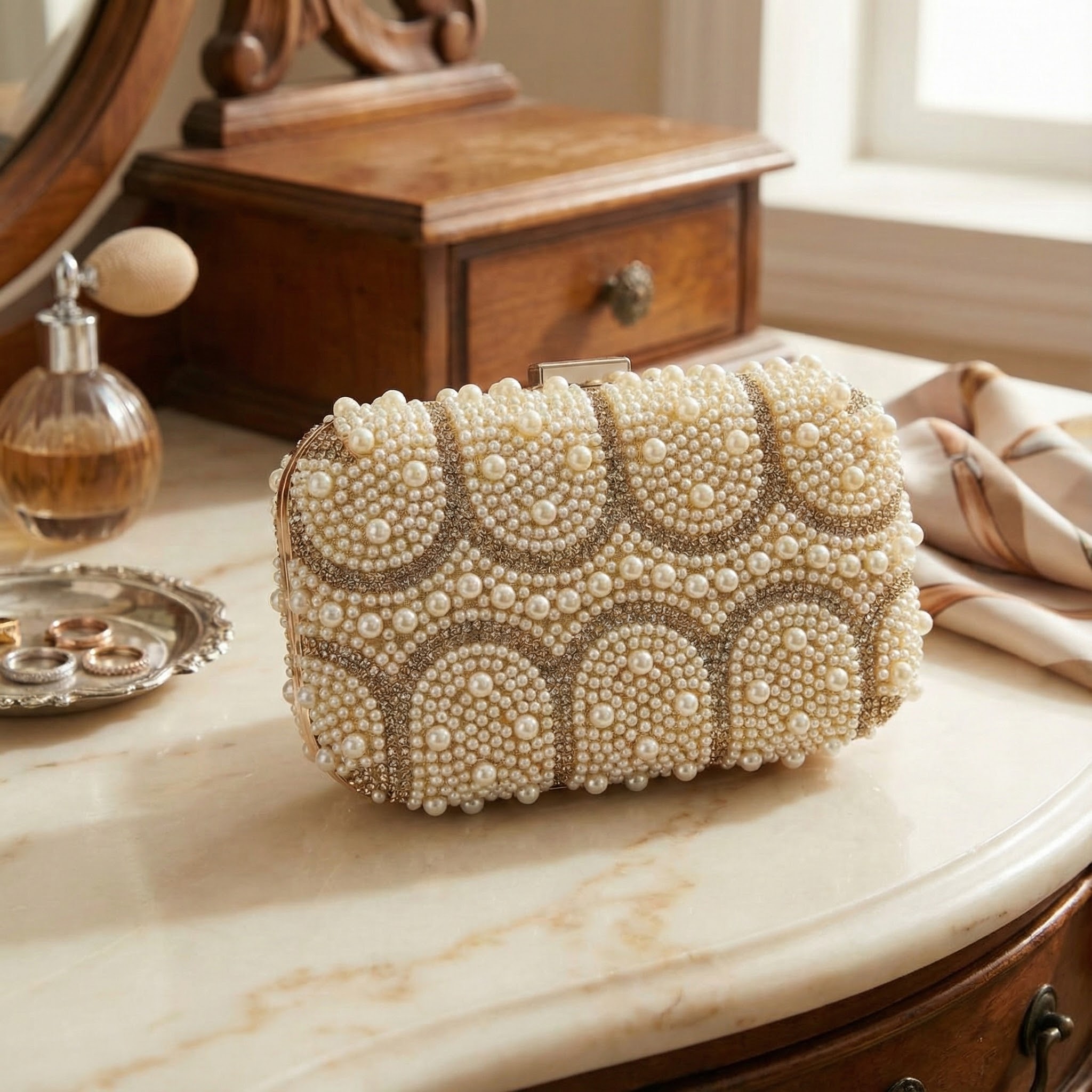 Noor Pearl Clutch TNSC01